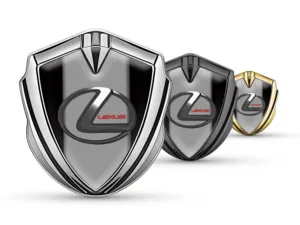 Lexus Metal Domed Emblem High-End Design Drift Look